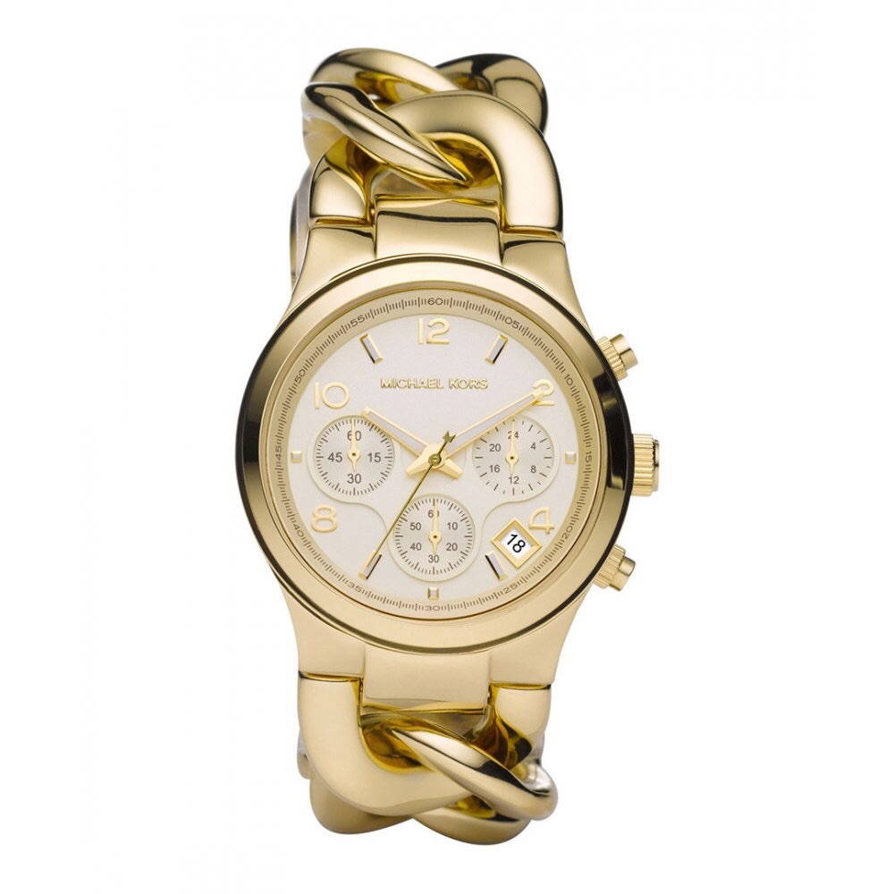 COPY - MK gold Runway watch brand new w/box